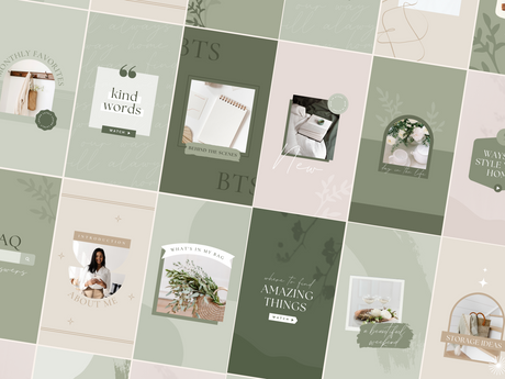 Olive And Avery Instagram Reel Templates - Design Pixie