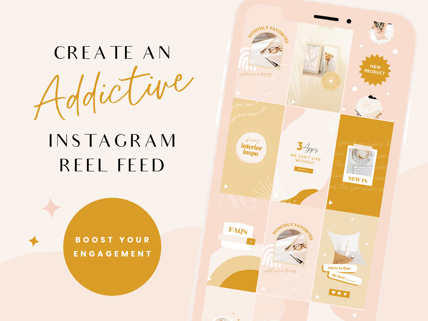 Sunshine Vibes Instagram Reel Templates - Design Pixie