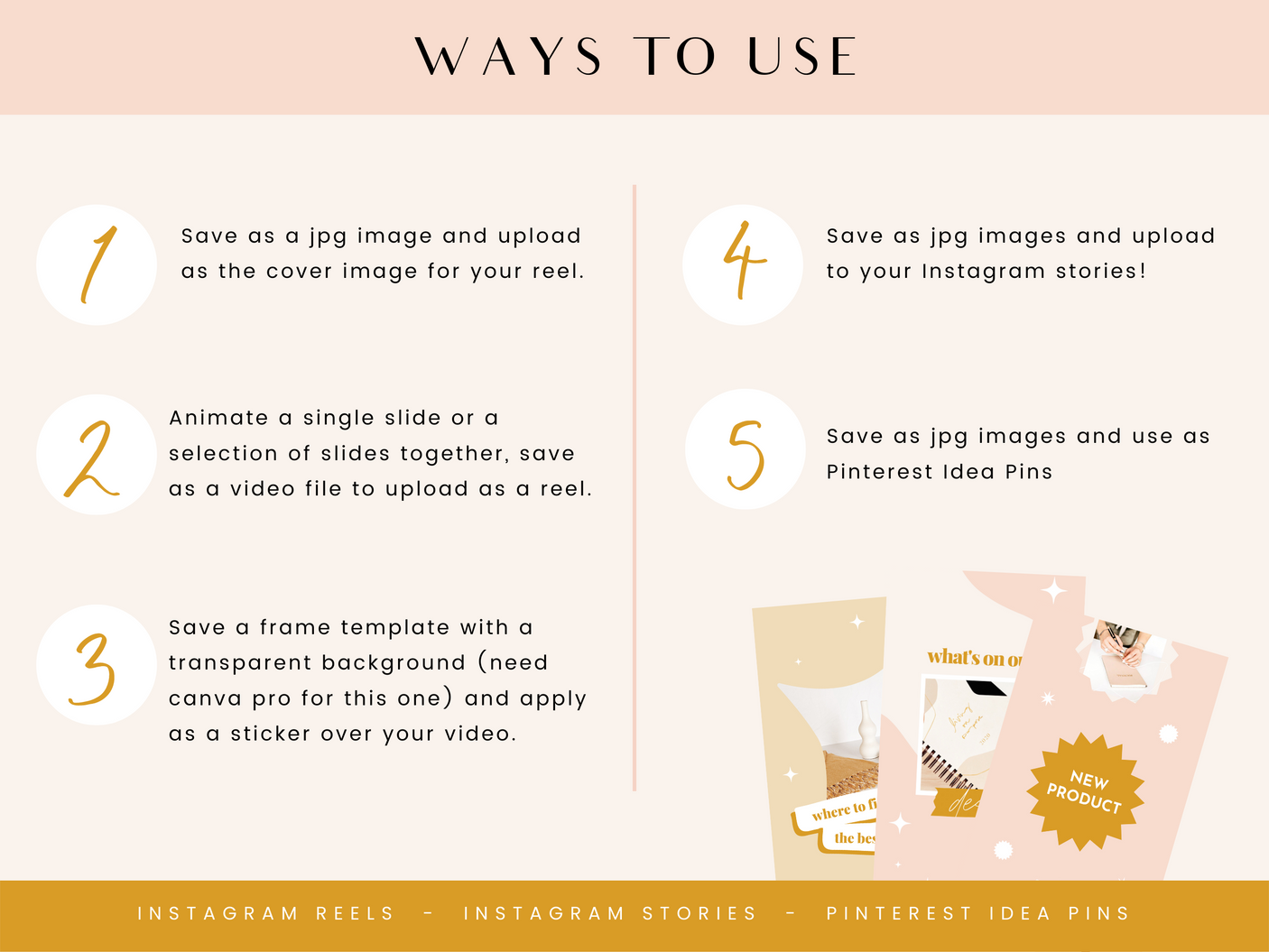 Sunshine Vibes Instagram Reel Templates - Design Pixie