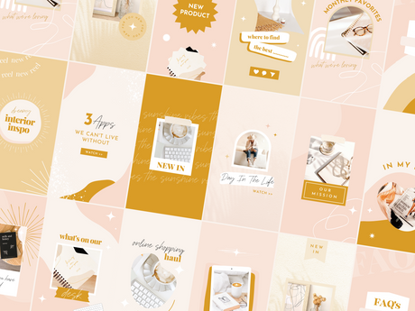 Sunshine Vibes Instagram Reel Templates - Design Pixie