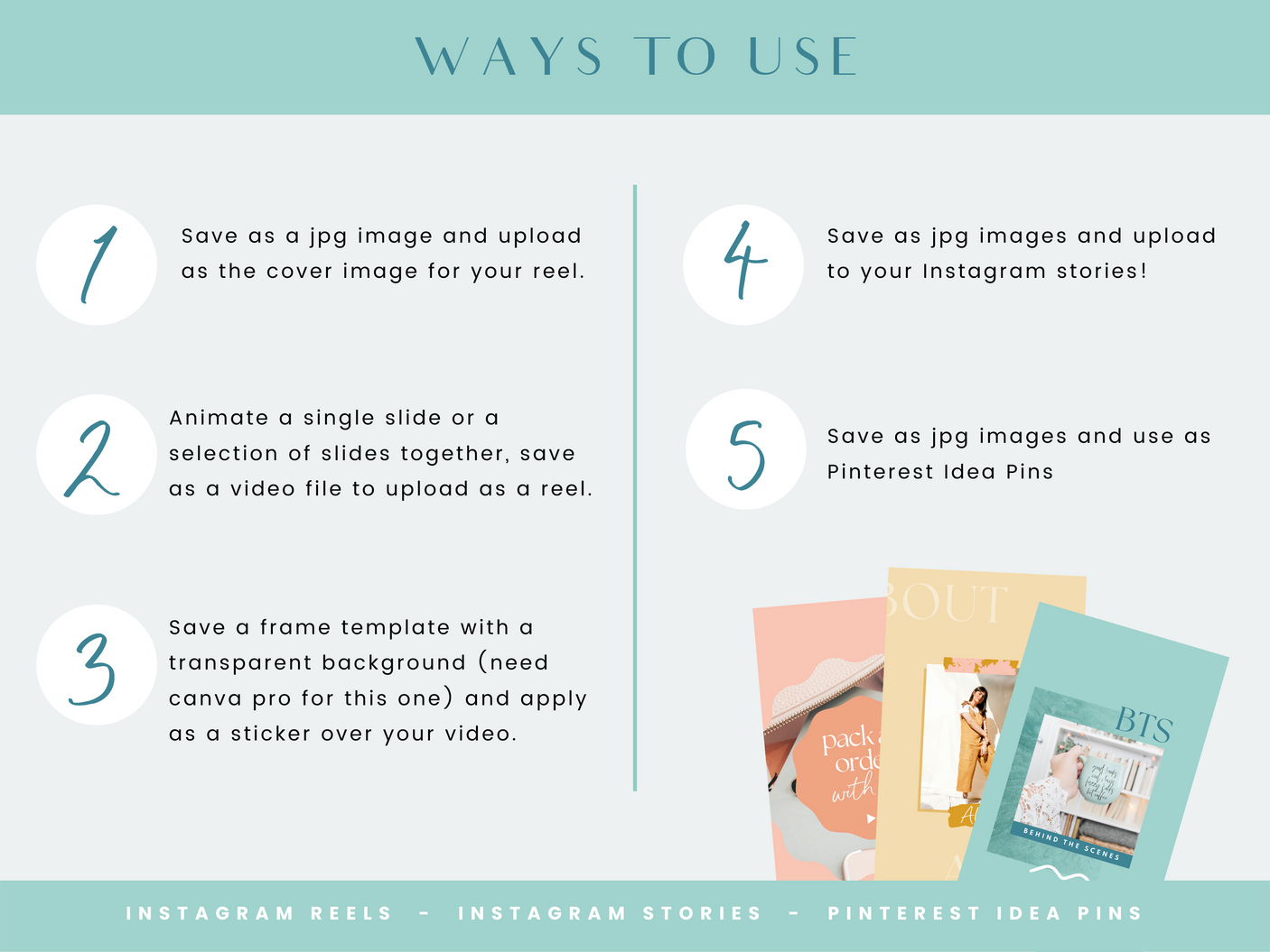 Dream You Instagram Reel Templates - Design Pixie
