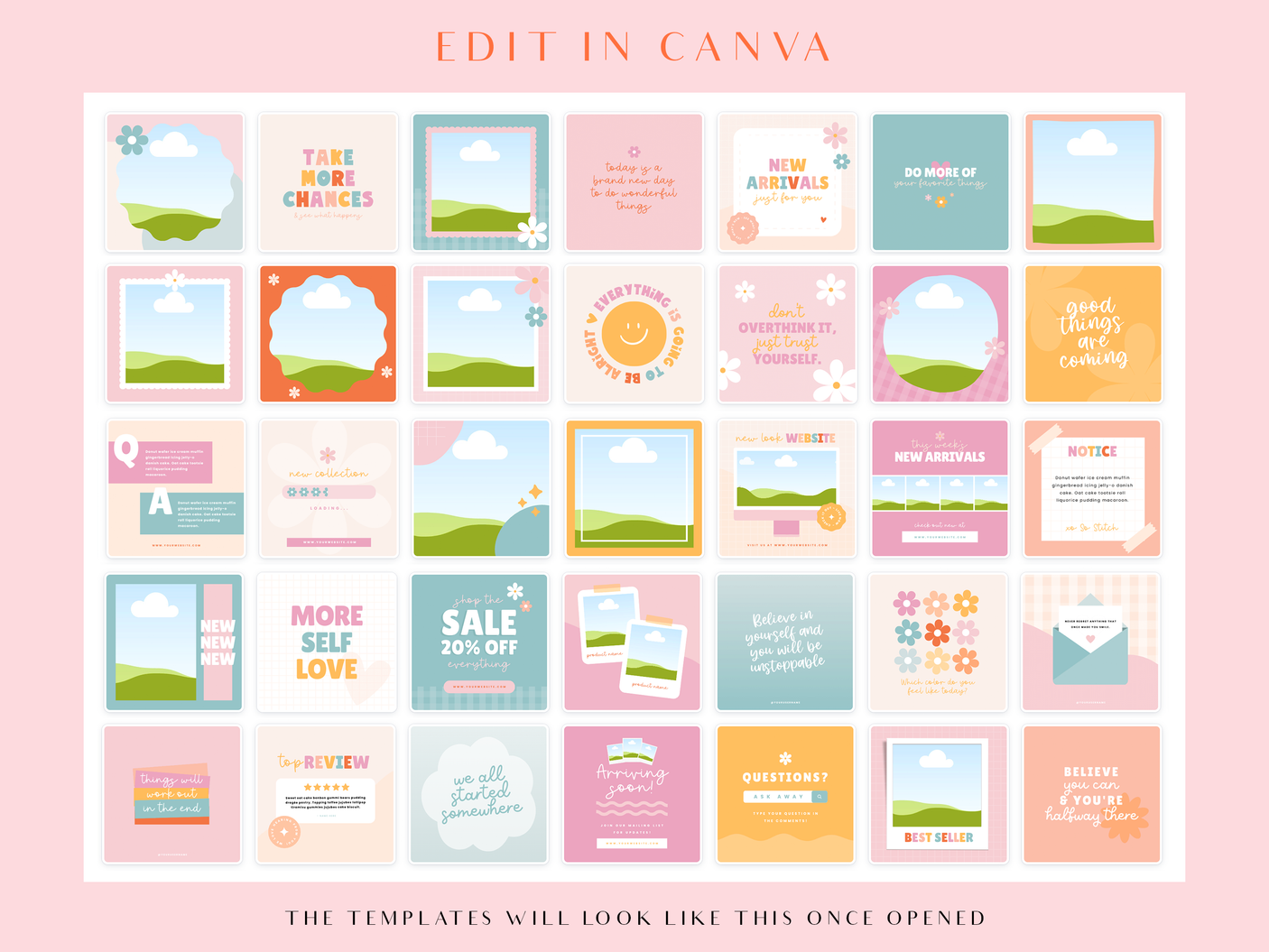 So Stitch Instagram Post Templates - Design Pixie