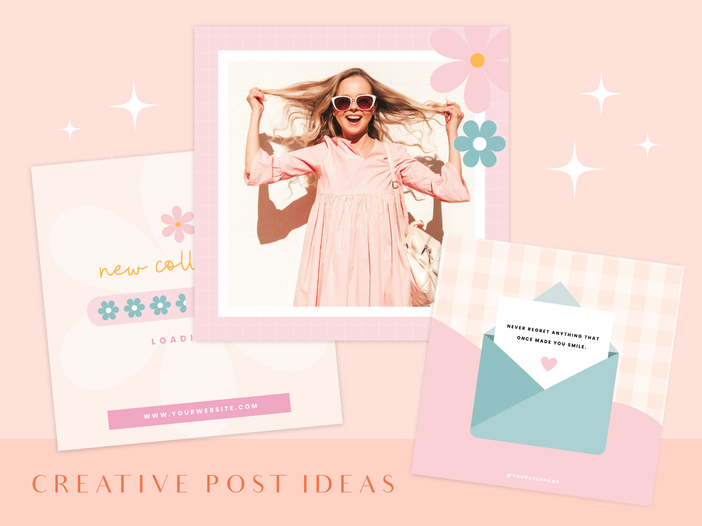 So Stitch Instagram Post Templates - Design Pixie
