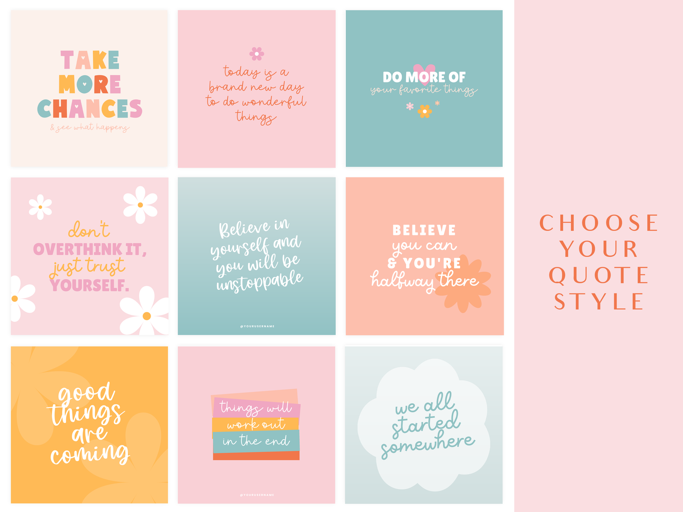 So Stitch Instagram Post Templates - Design Pixie