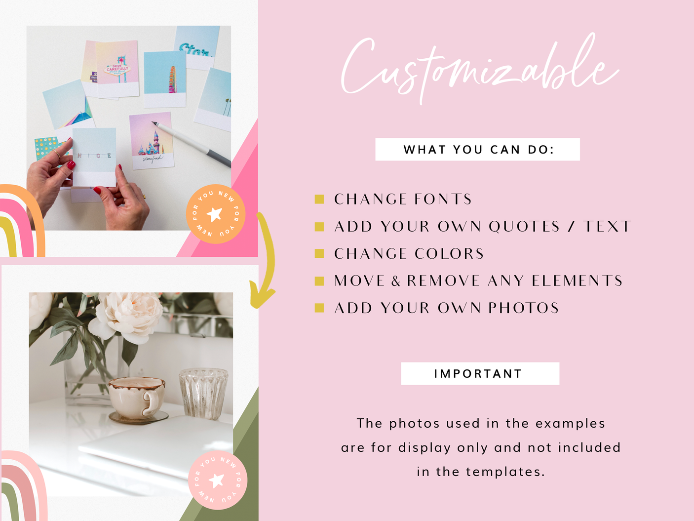 Starry Printables Instagram Post Templates - Design Pixie