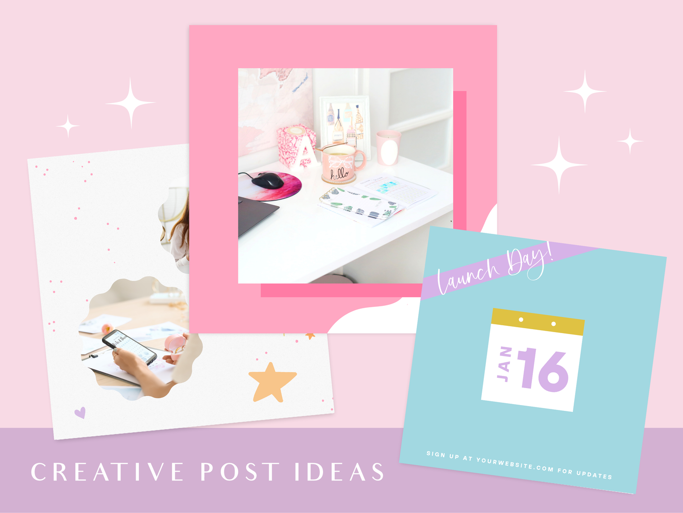 Starry Printables Instagram Post Templates - Design Pixie