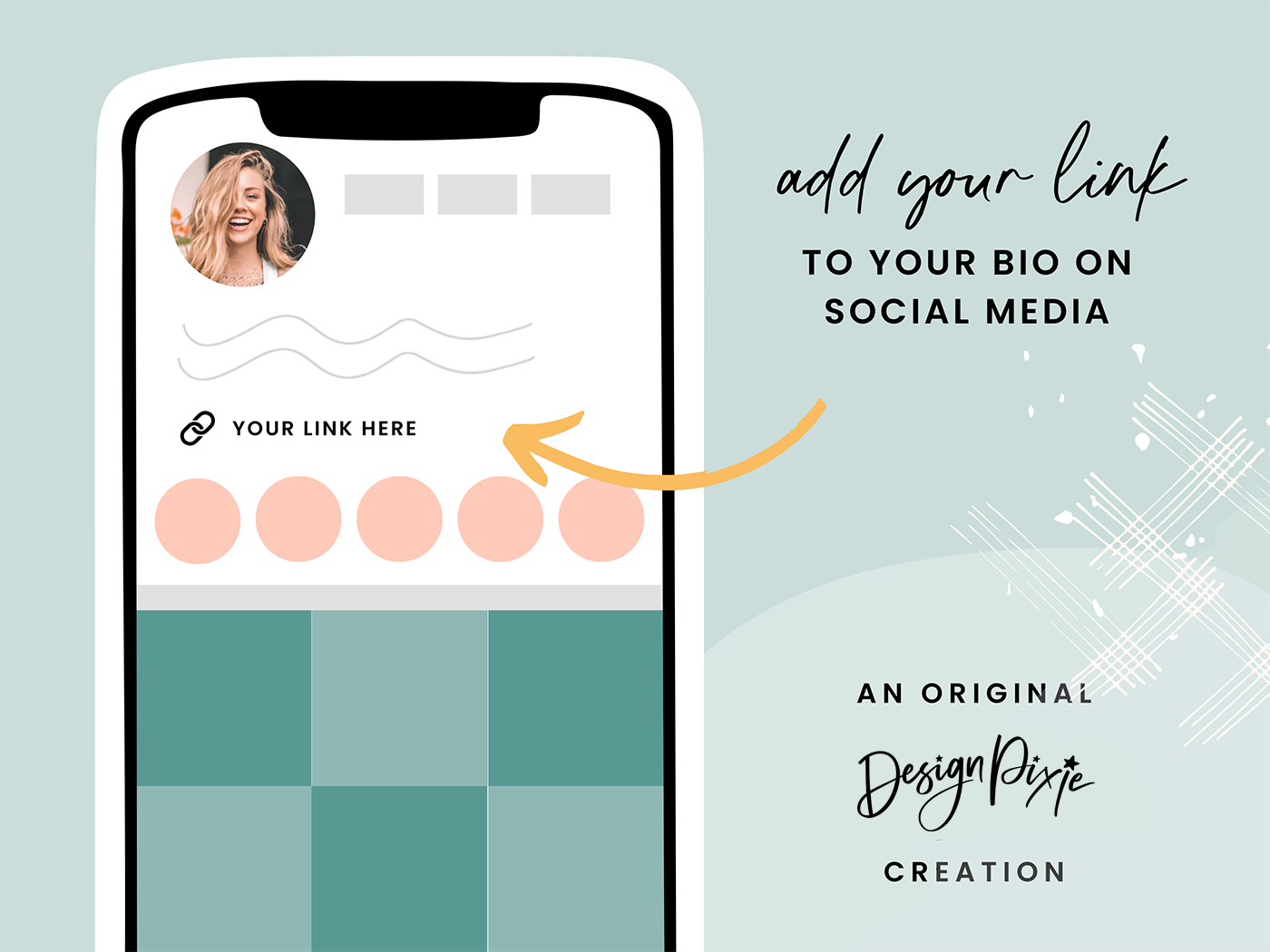 Enchanting Link In Bio Template - Design Pixie