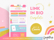 Link In Bio Template - Starry Printables - Design Pixie