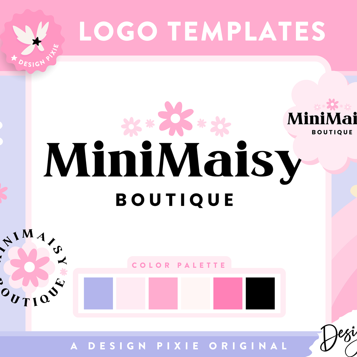 boutique design logo template