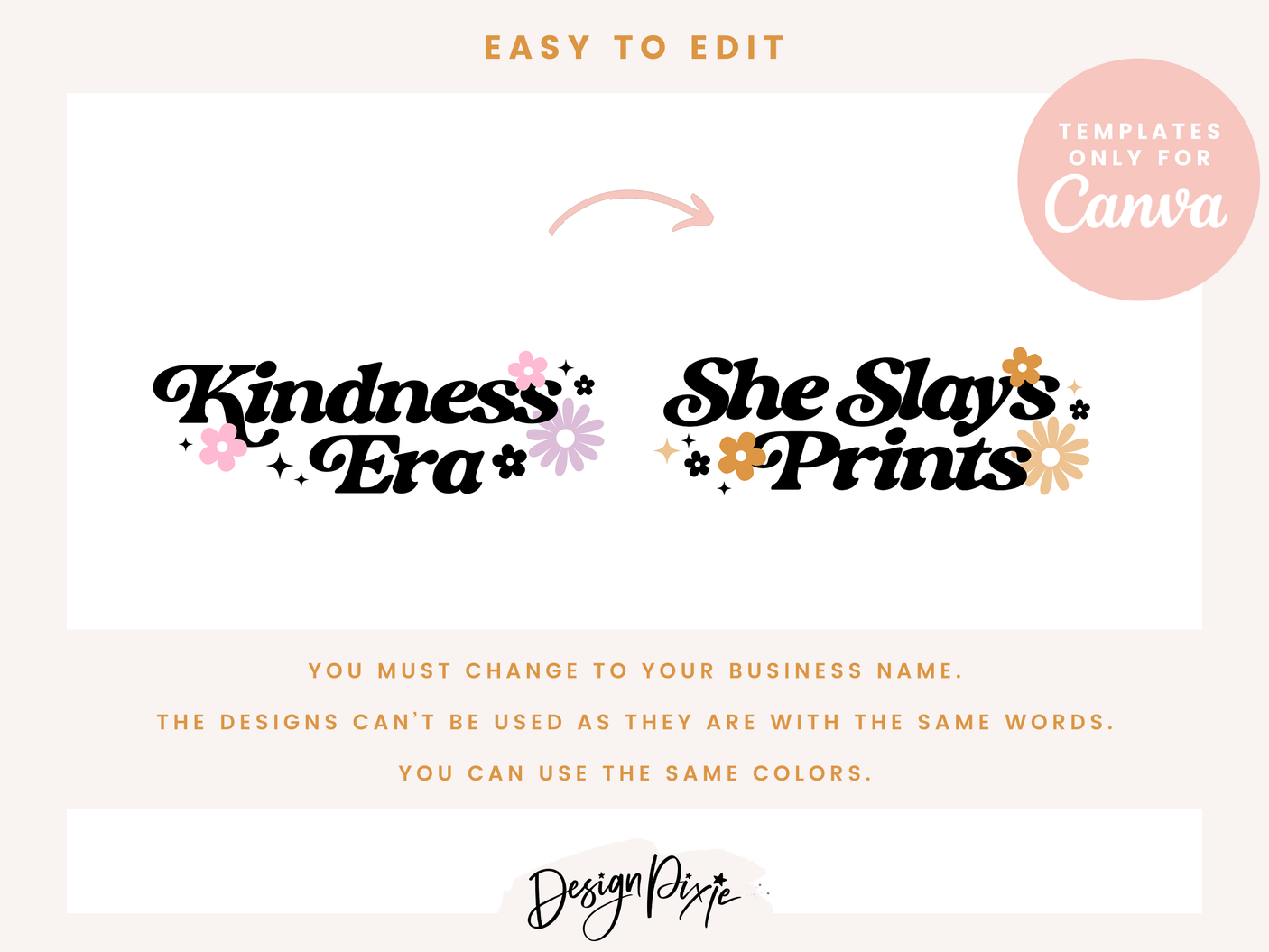 Kindness Era Logo Template - Design Pixie