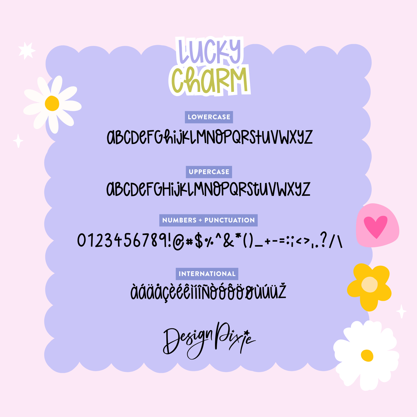 Lucky Charm Font