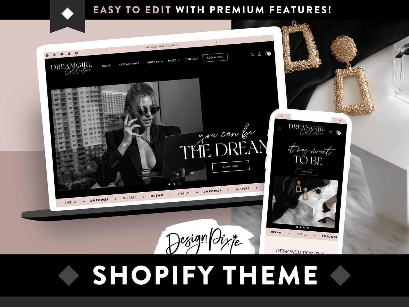 Aesthetic Black Shopify Theme