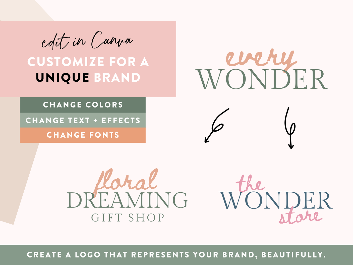 Every Wonder Logo Template