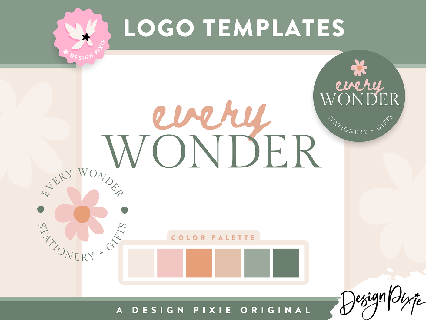 Every Wonder Logo Template