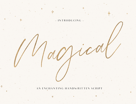 Magical Font - Design Pixie