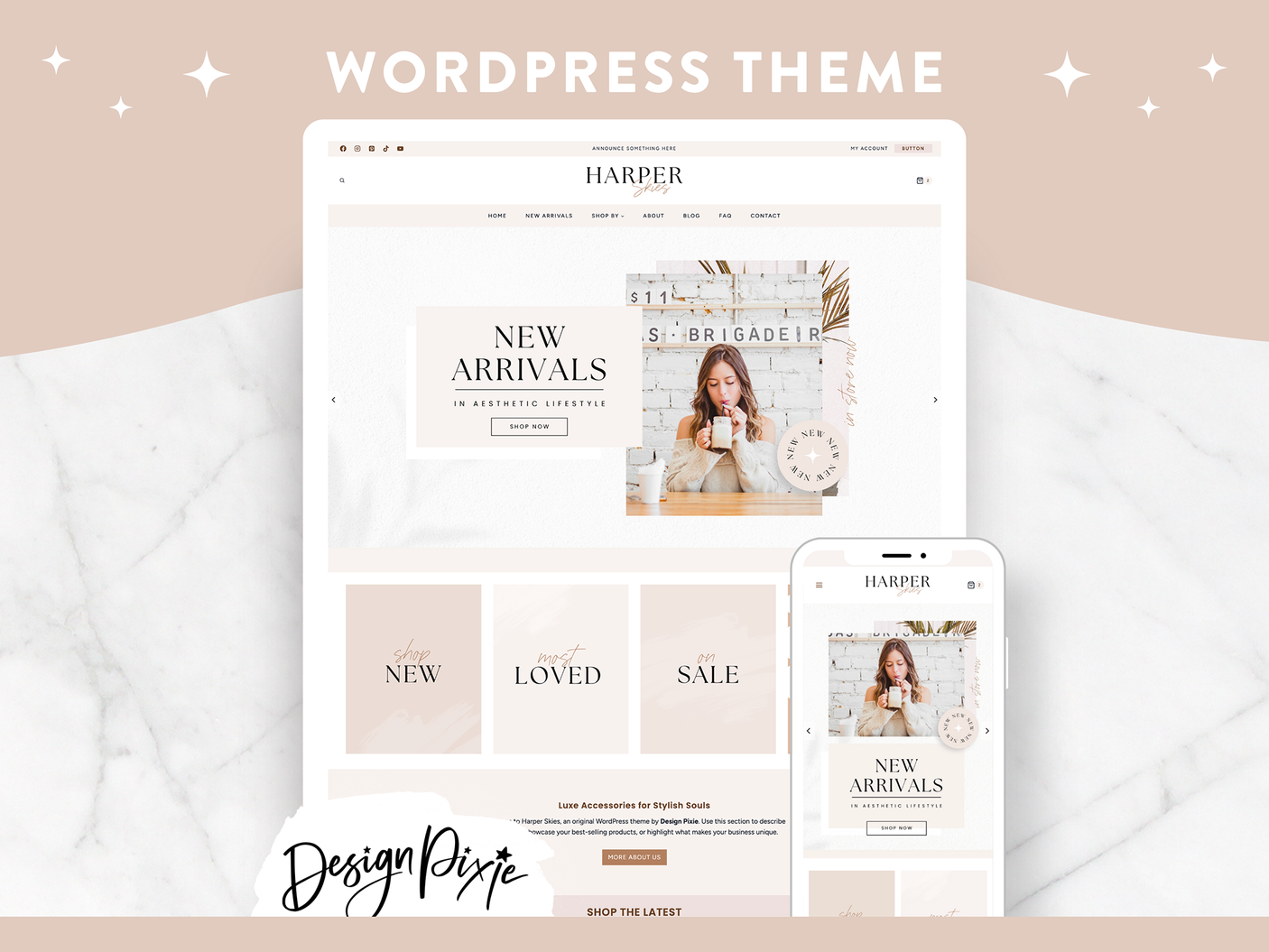 Harper Skies Wordpress Theme