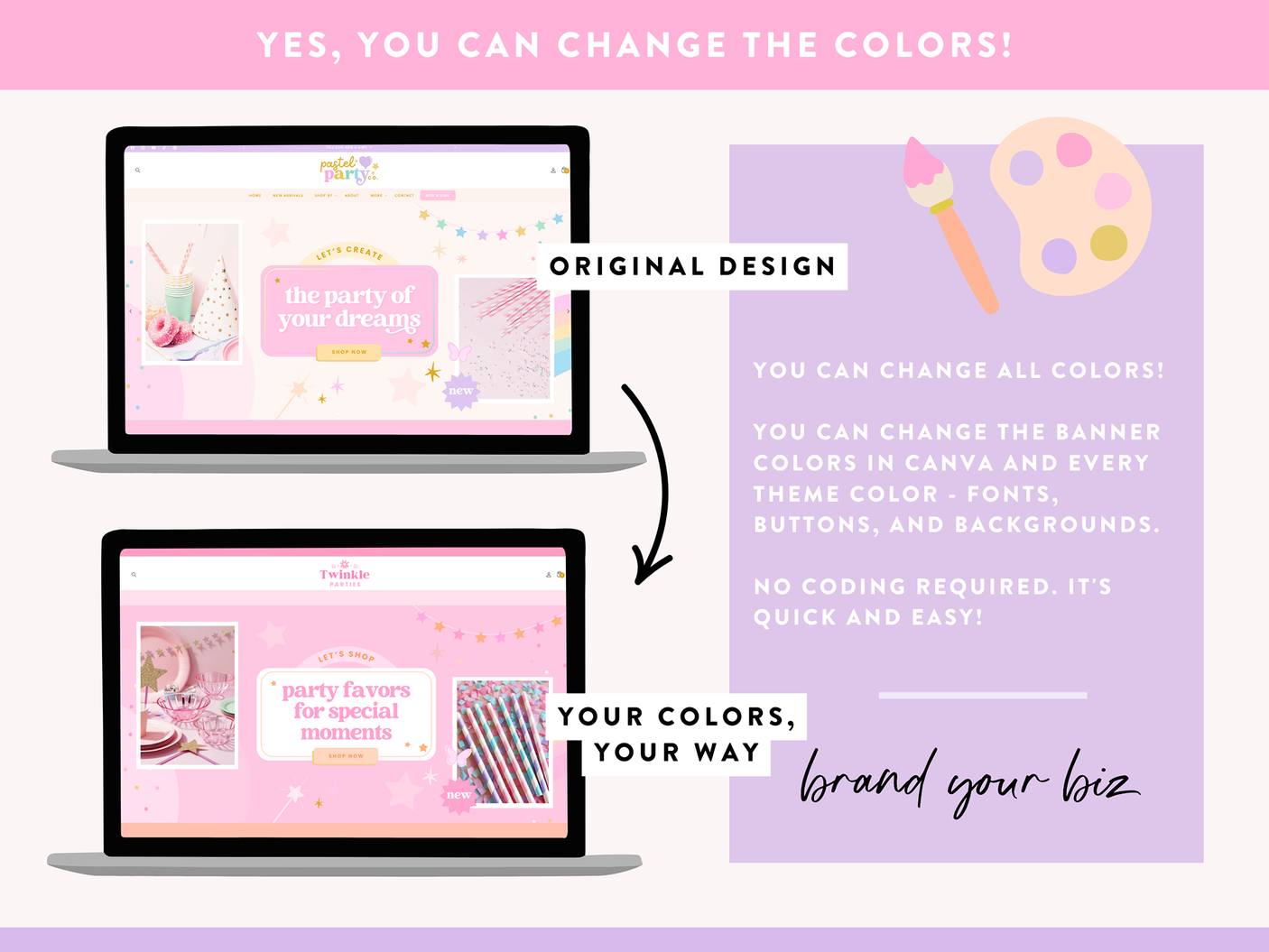 Pastel Party Shopify Theme