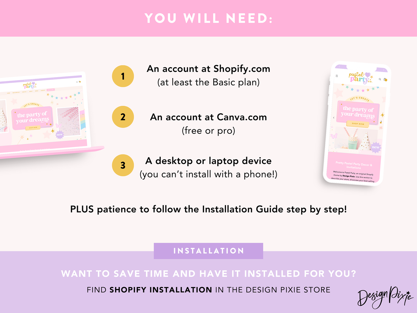 Pastel Party Shopify Theme