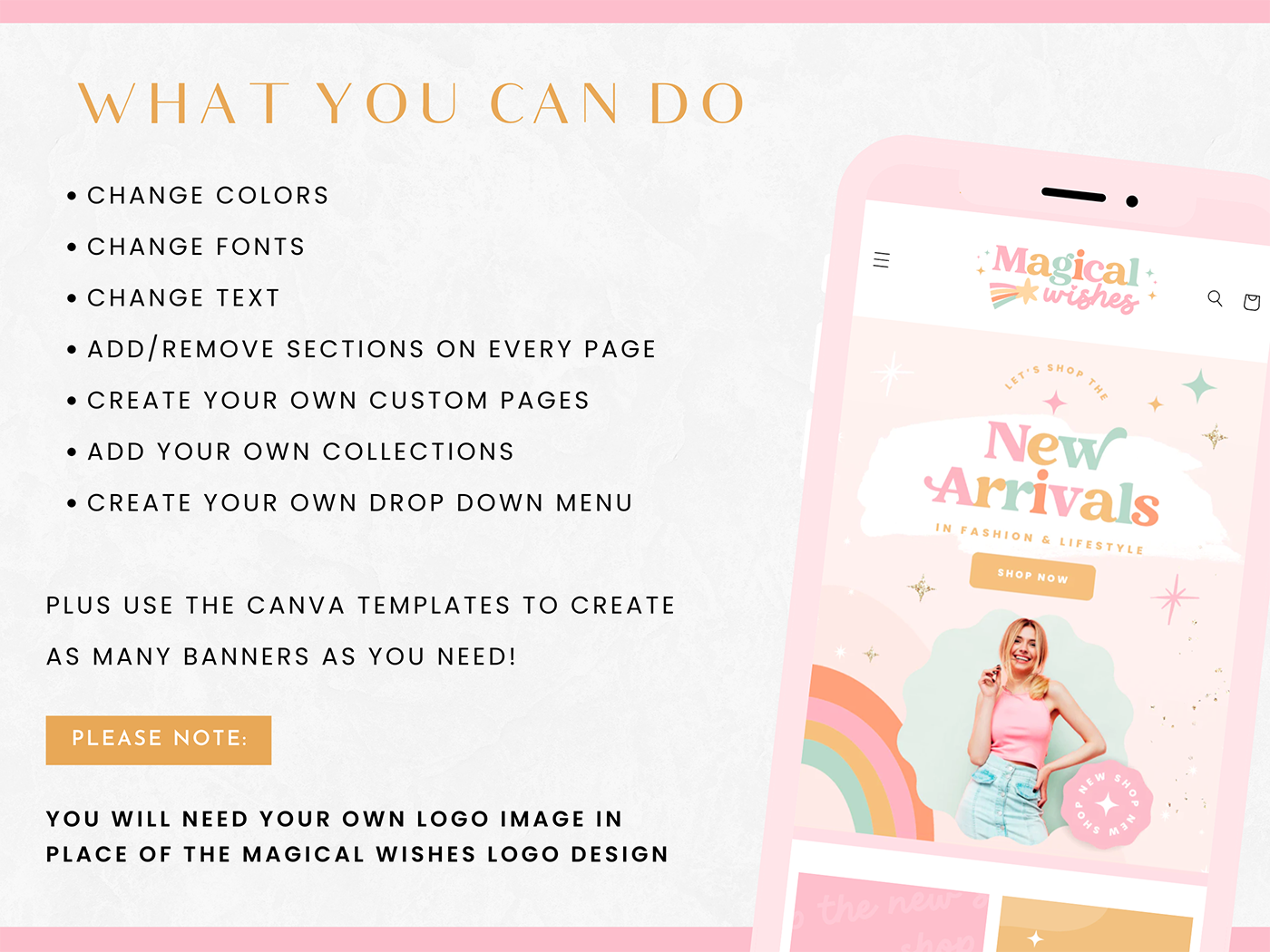 Magical Wishes Shopify Theme - Design Pixie