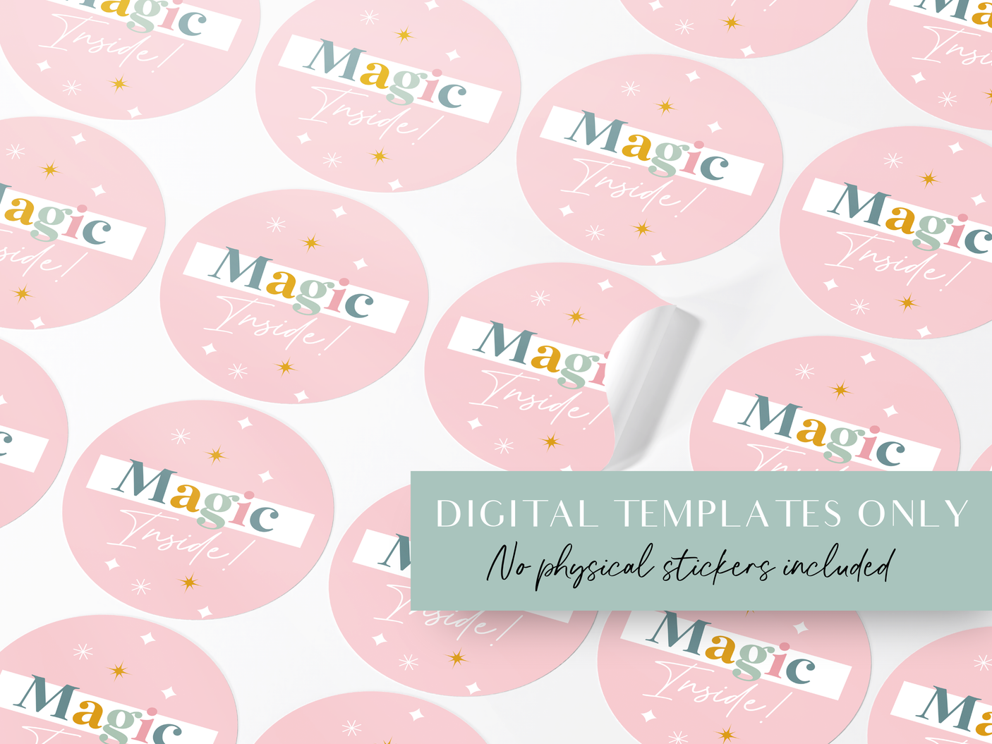 Pastel Sticker Label Templates - Design Pixie