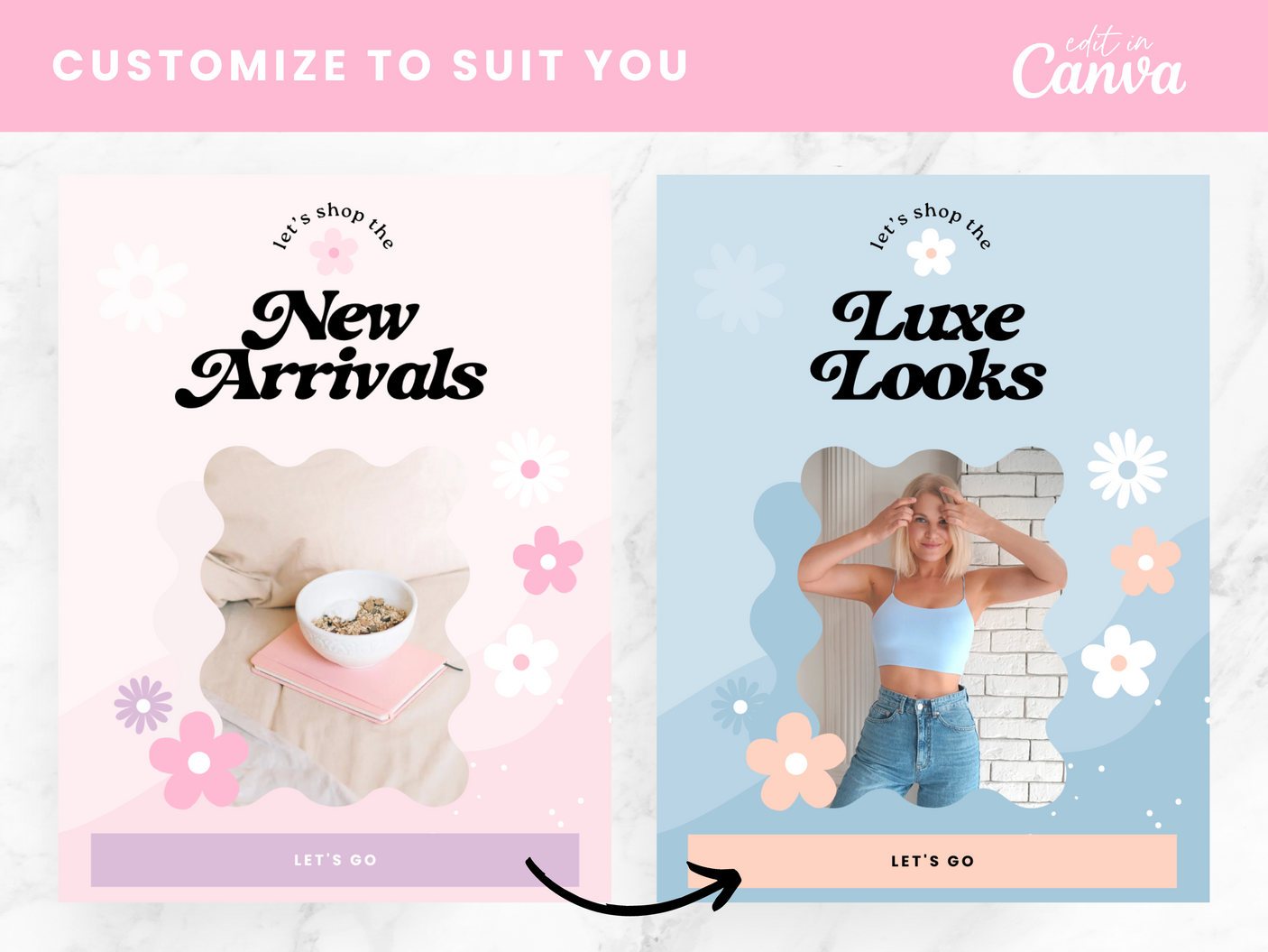 Pink Email Marketing Templates - Design Pixie