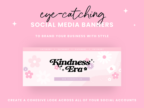 Kindness Era Social Media Banners - Design Pixie