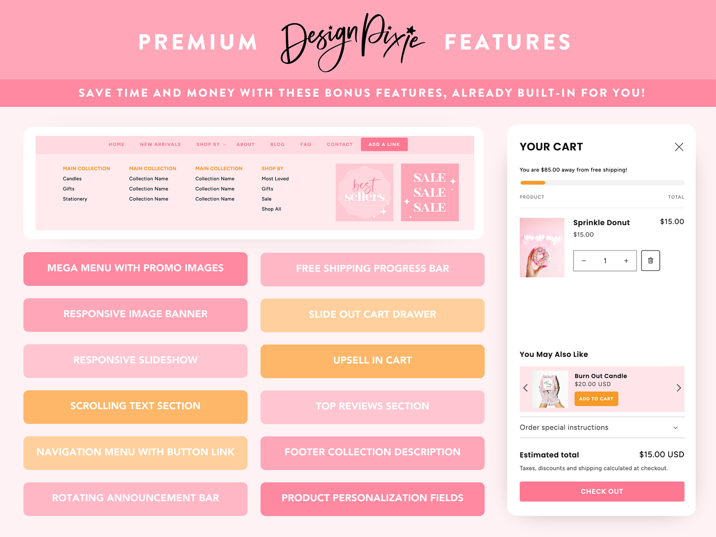 Candy Wishes Shopify Theme