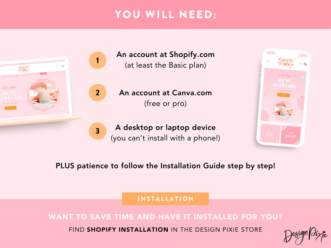 Candy Wishes Shopify Theme