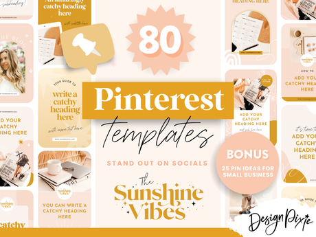 Boho Pinterest Templates - Design Pixie