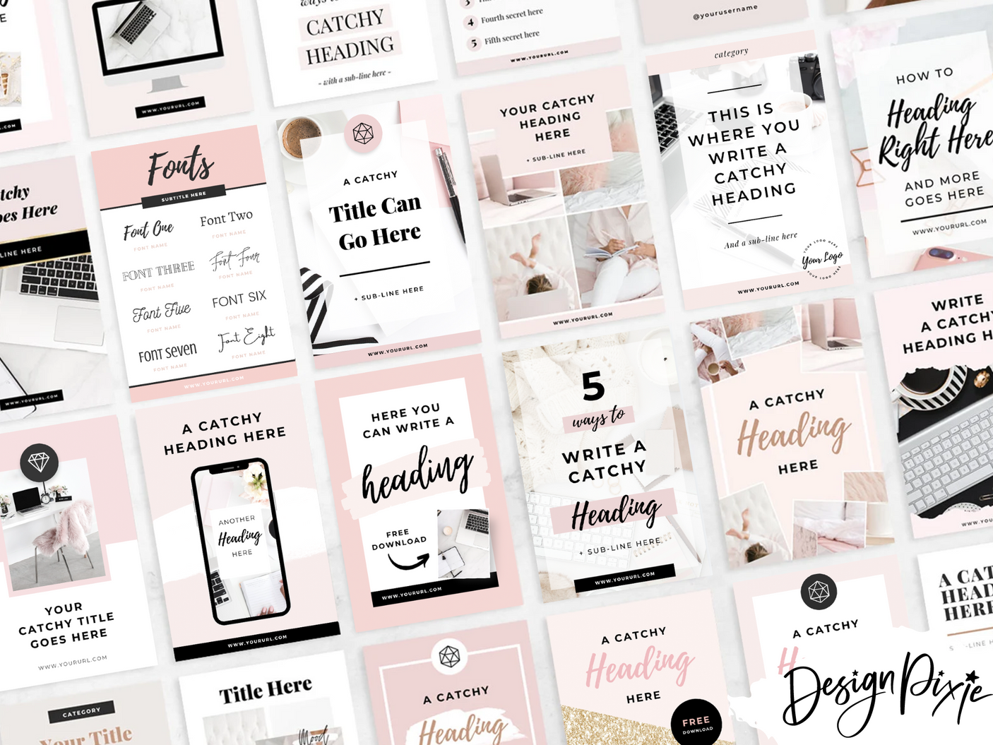 Fashion Pinterest Templates - Design Pixie