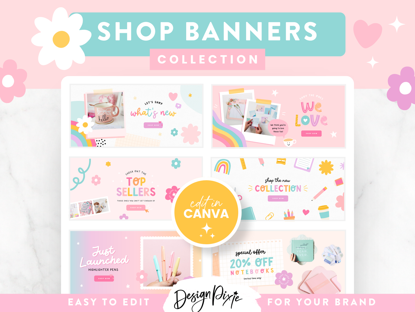 Playful Shopify Banner Templates