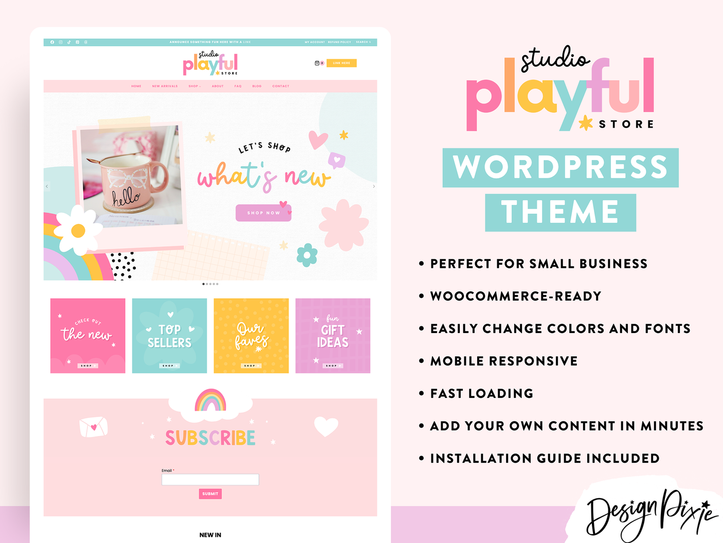 Playful Wordpress Theme