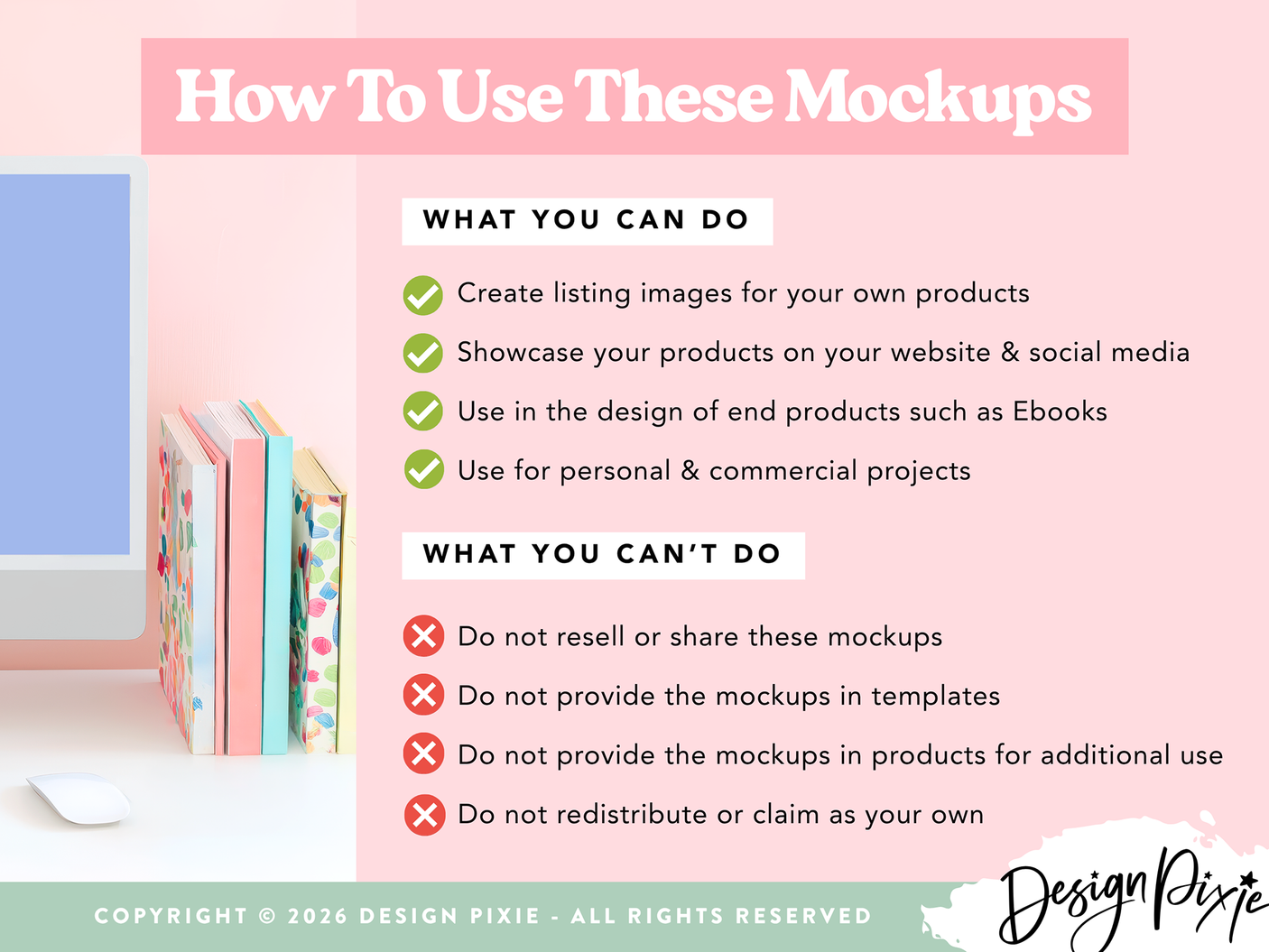 Bright Creative Workspace Mockup