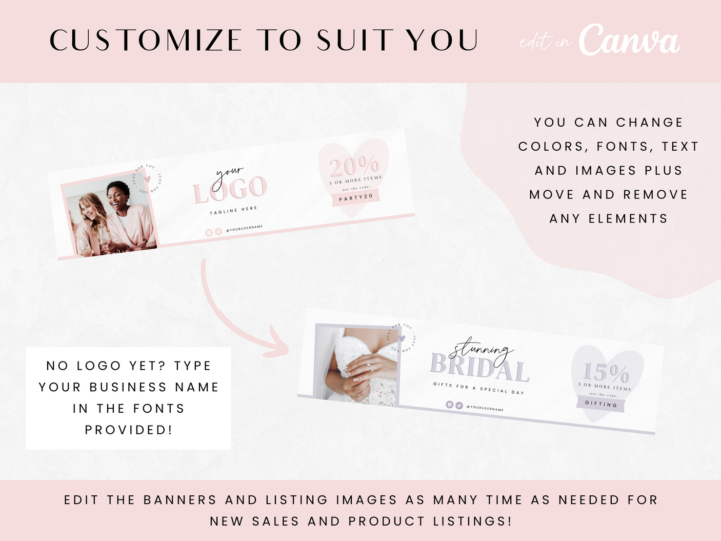 Pretty Gifting Etsy Shop Kit - Design Pixie