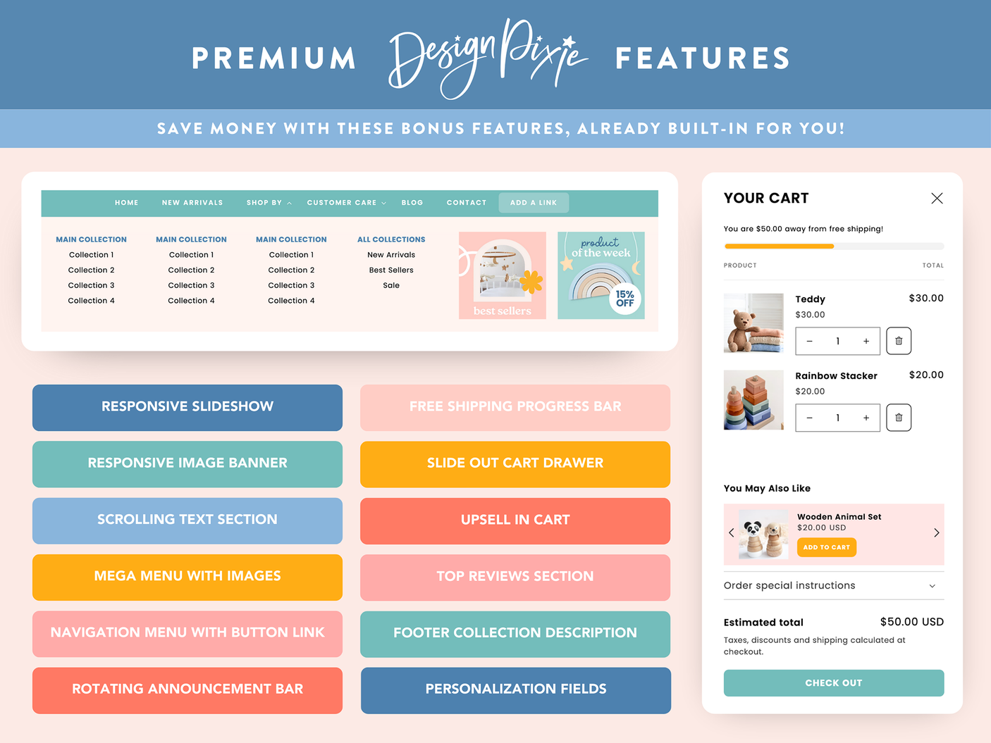 Primary Colors Shopify Theme