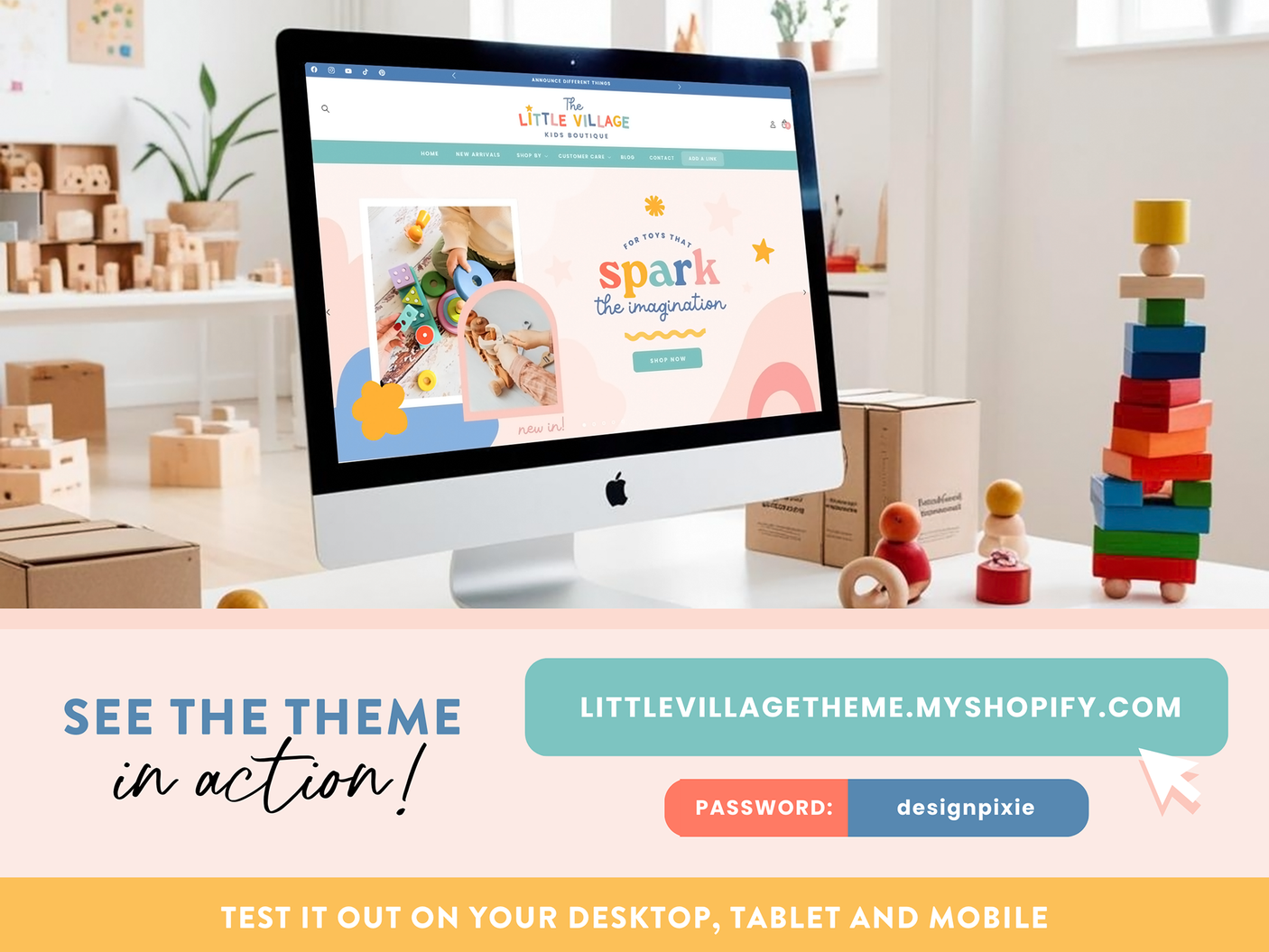 Primary Colors Shopify Theme
