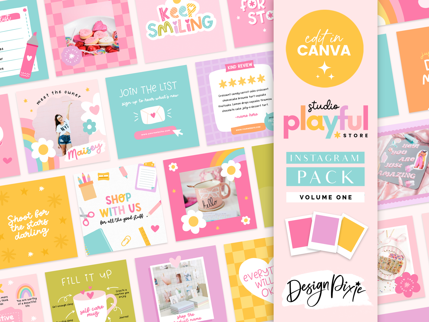 Playful Instagram Post Templates