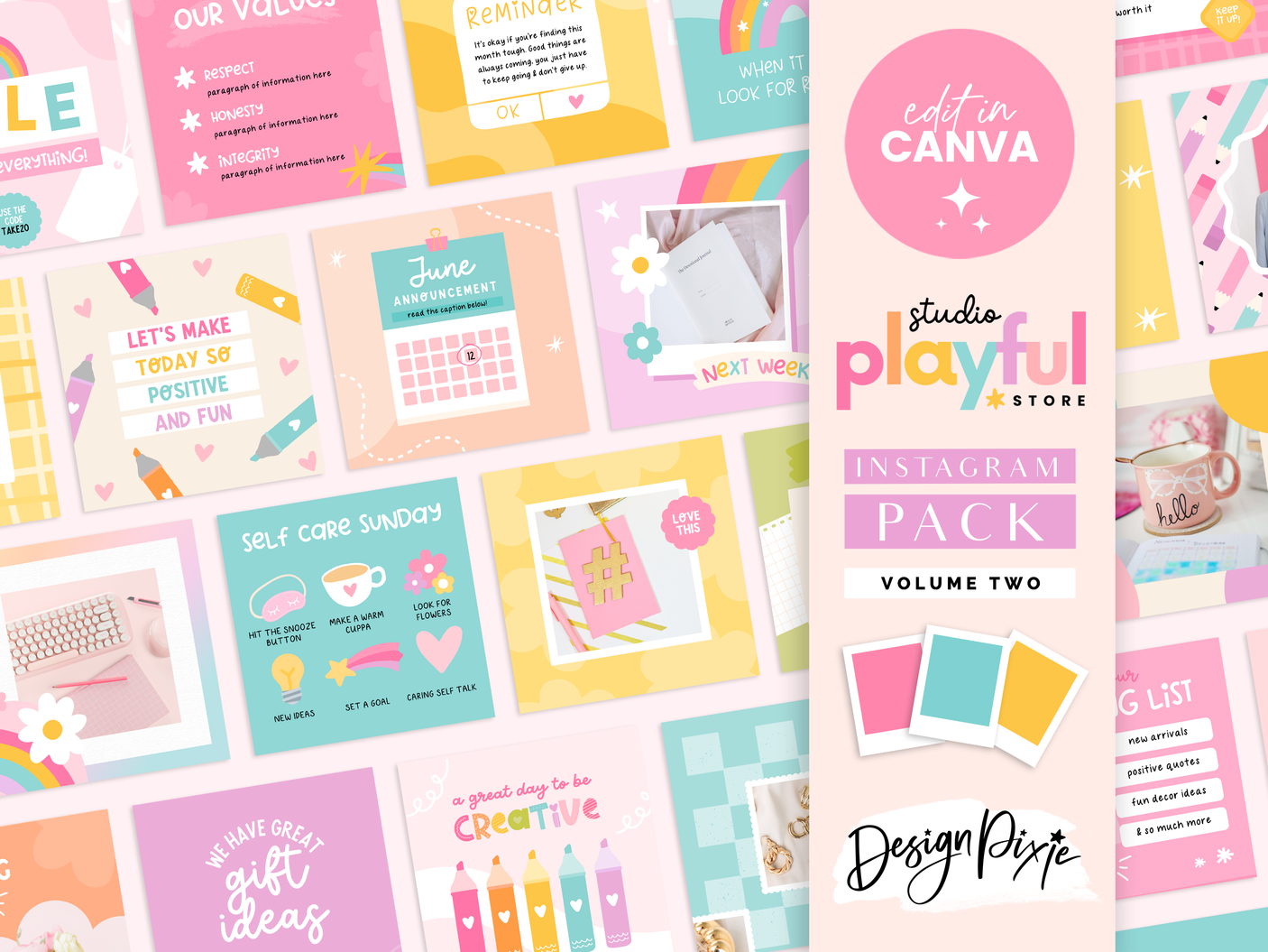 Playful Instagram Post Templates V2