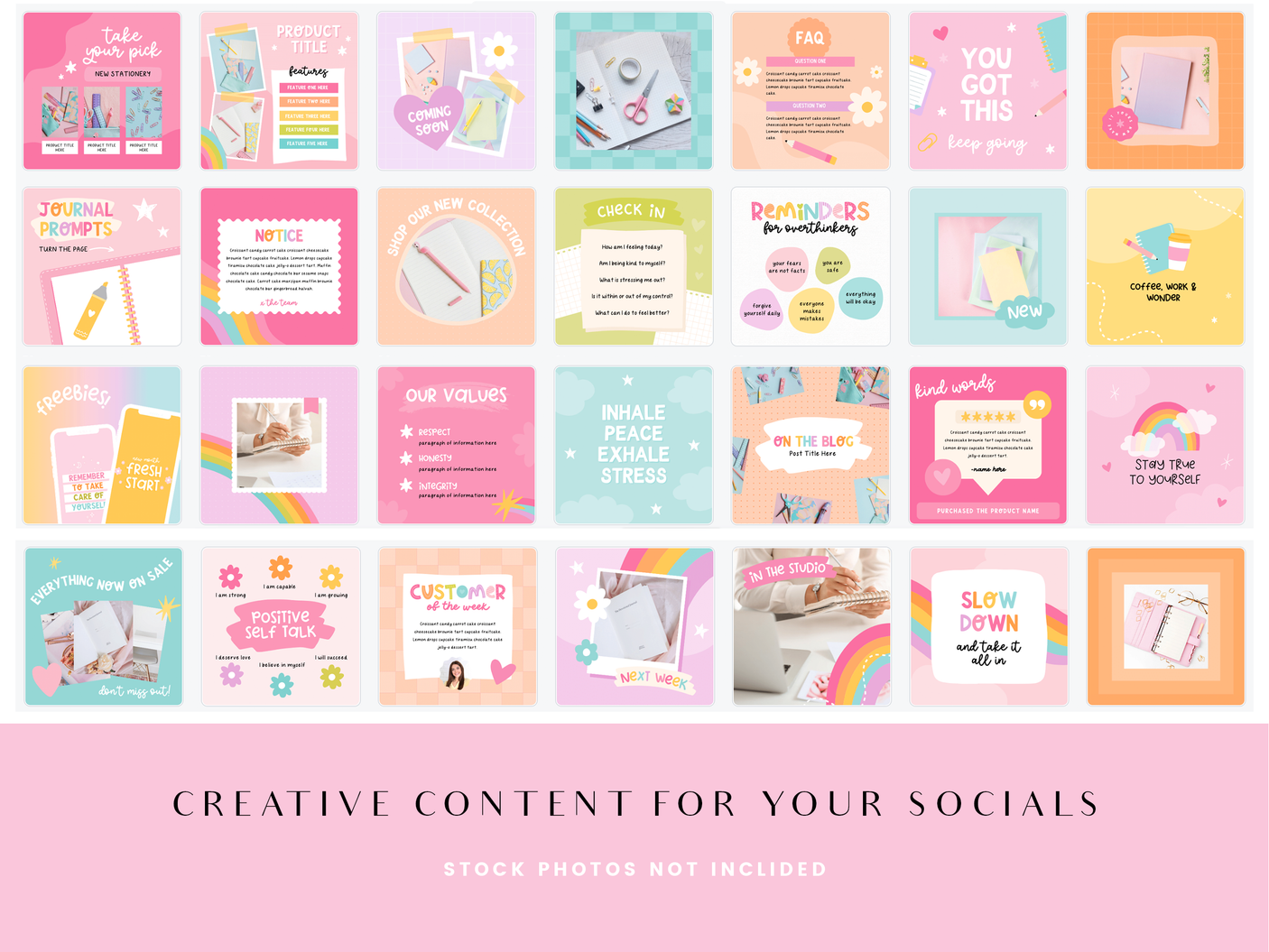 Playful Instagram Post Templates V2
