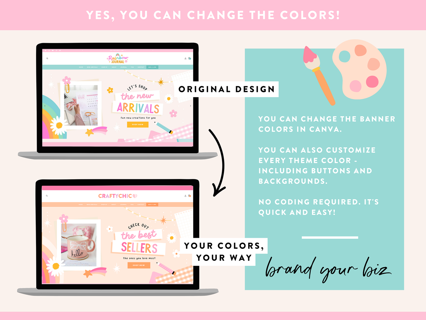 Rainbow Journal Shopify Theme