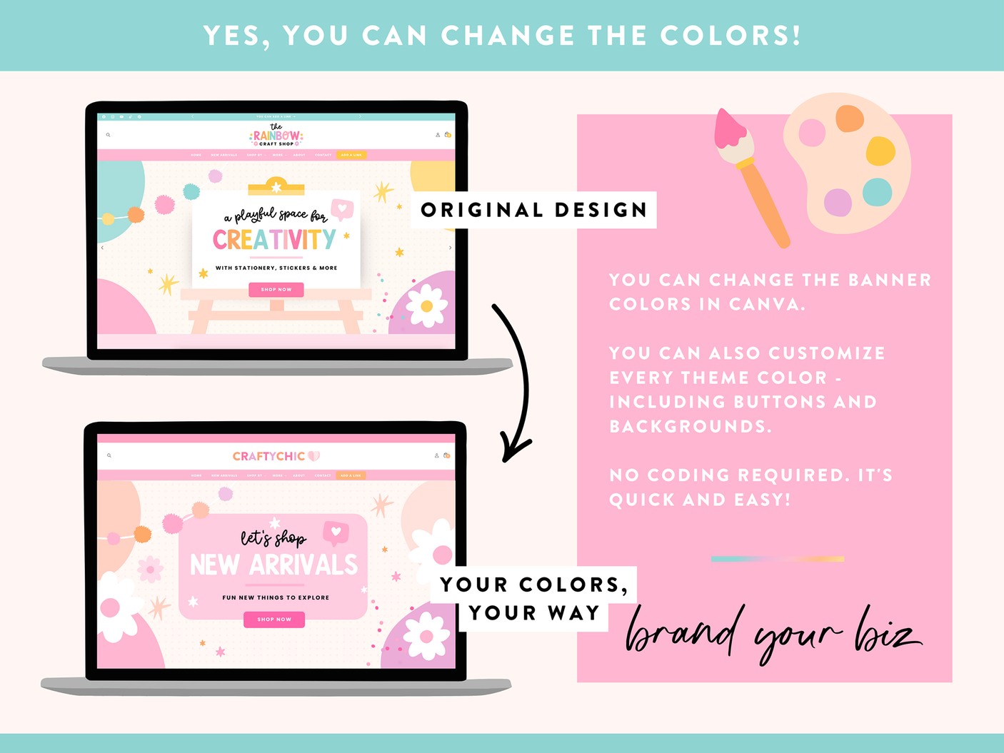 Rainbow Craft Shopify Theme