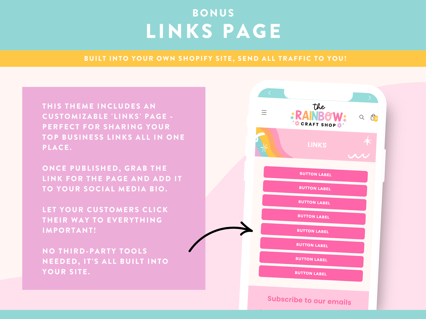Rainbow Craft Shopify Theme