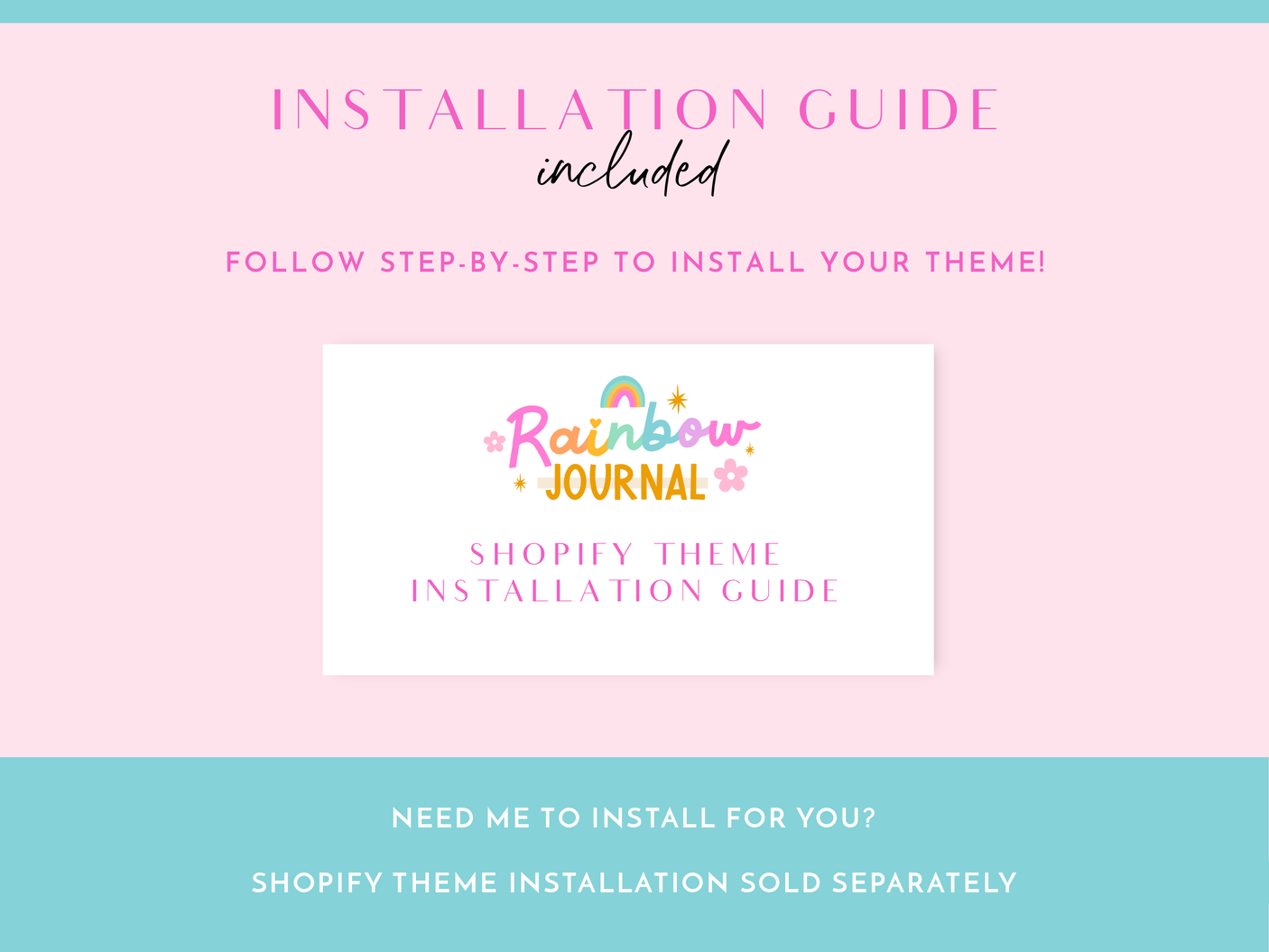 Rainbow Journal Shopify Theme - Design Pixie