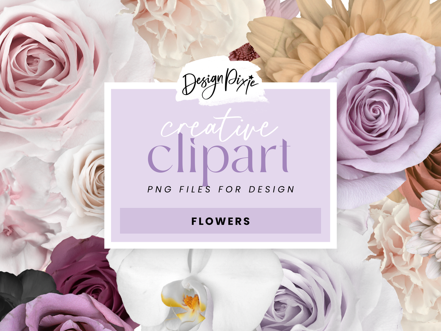 Real Flowers PNG Clipart - Design Pixie