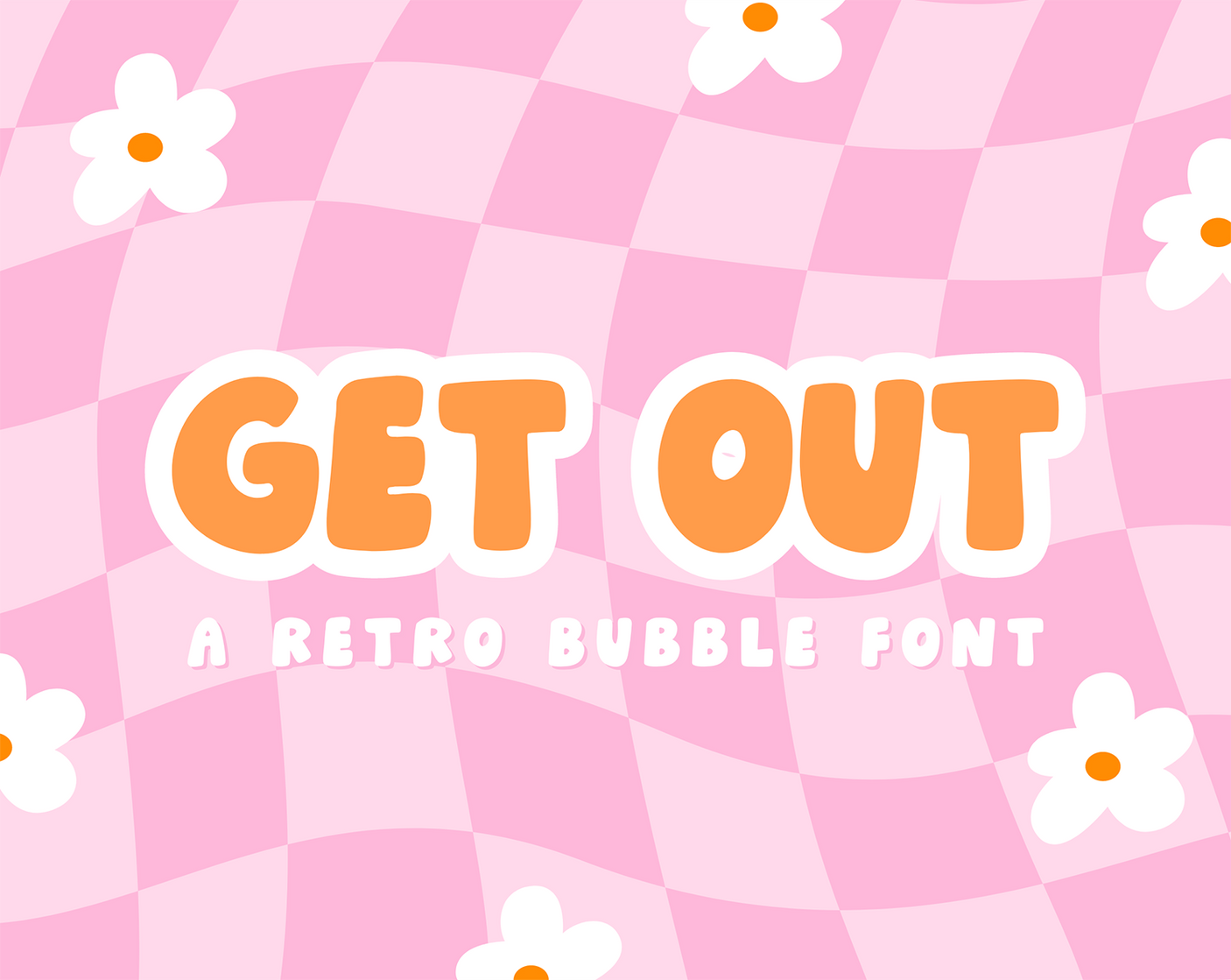 Get Out Font - Design Pixie