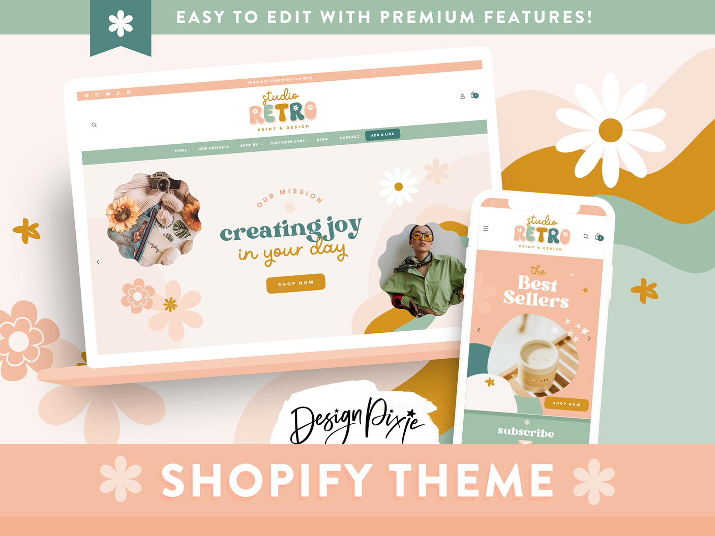 Retro Shopify Theme