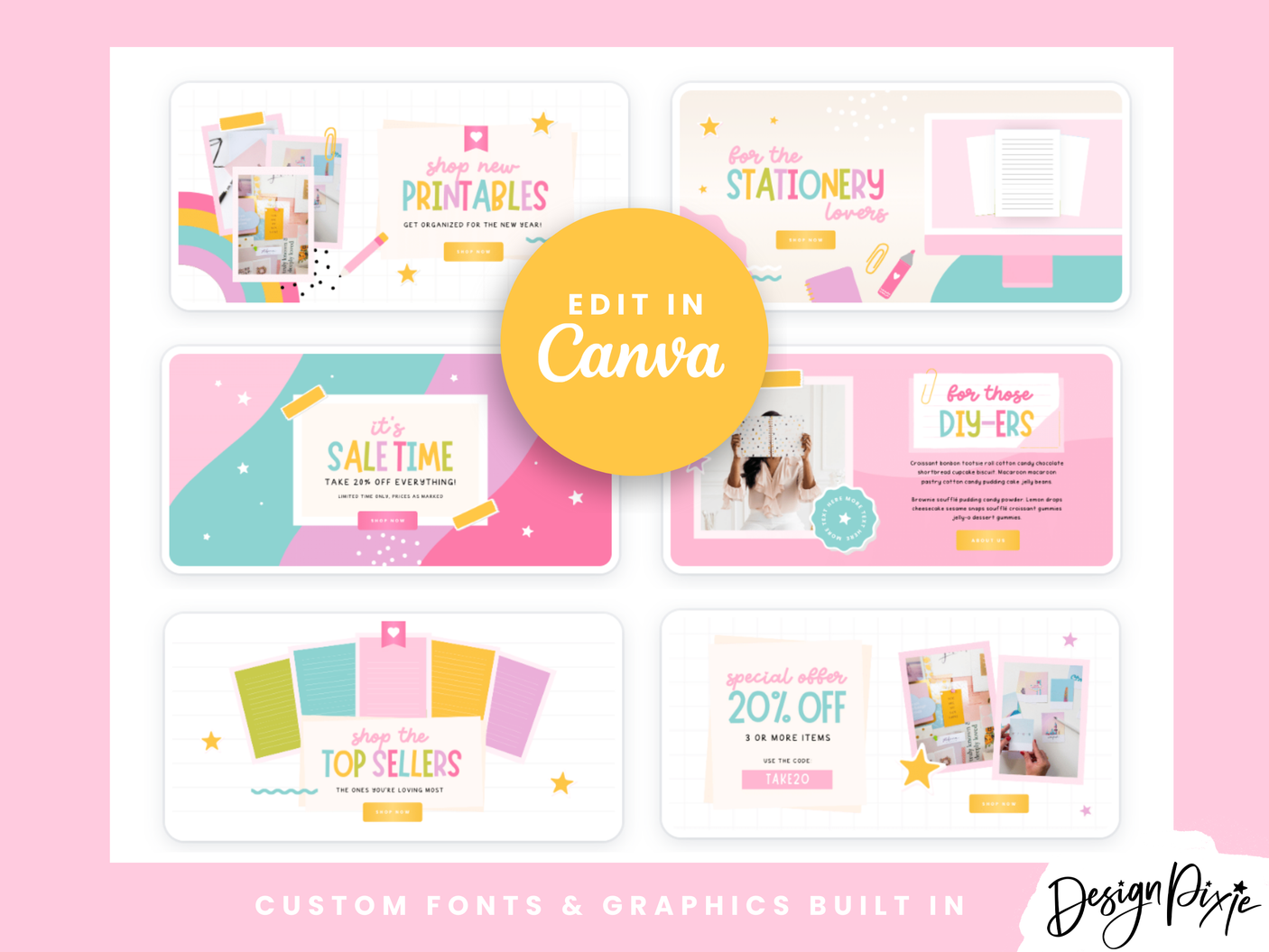 Digital Avenue Shopify Banner Templates - Design Pixie