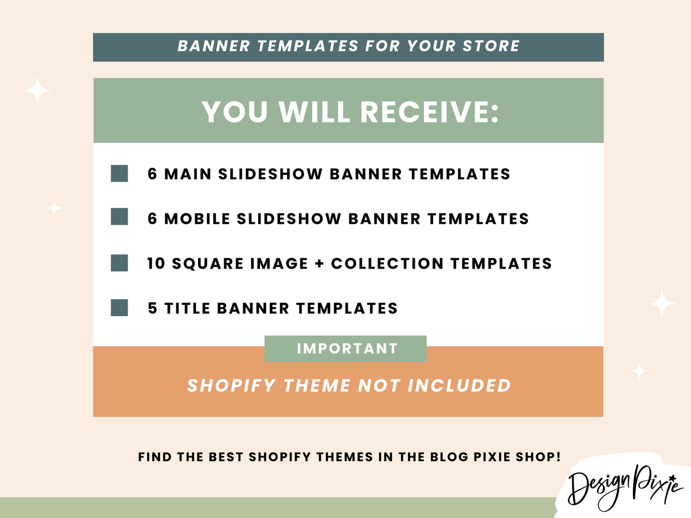 Arthur & Ebony Shopify Banner Templates - Design Pixie