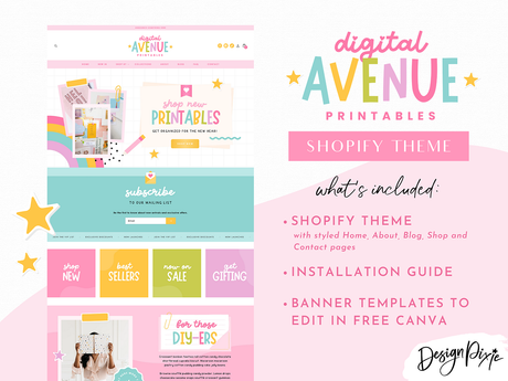 Digital Avenue Shopify Theme - Design Pixie