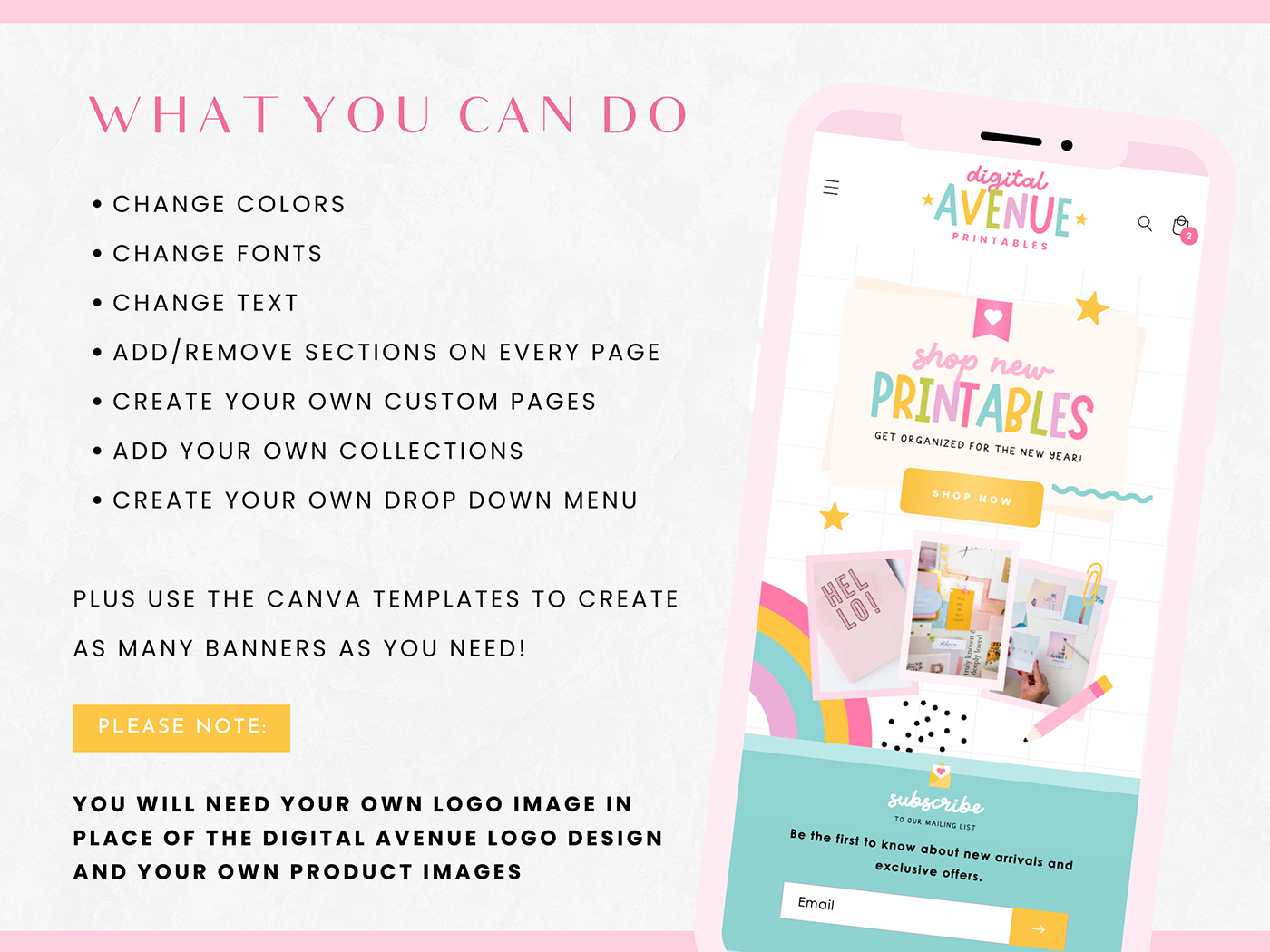 Digital Avenue Shopify Theme - Design Pixie